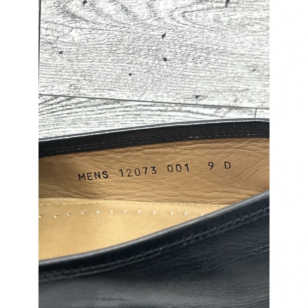 Florsheim 12073‎ Jareth Black Woven Dress Shoes Loafers Men's US 9D